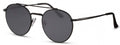 zonnebril piloot unisex zwart/smoke (CWI2428)