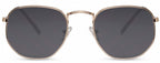 zonnebril unisex goud/smoke (CWI2411)
