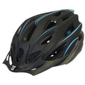 fietshelm Fuse unisex matzwart Blauww maat L