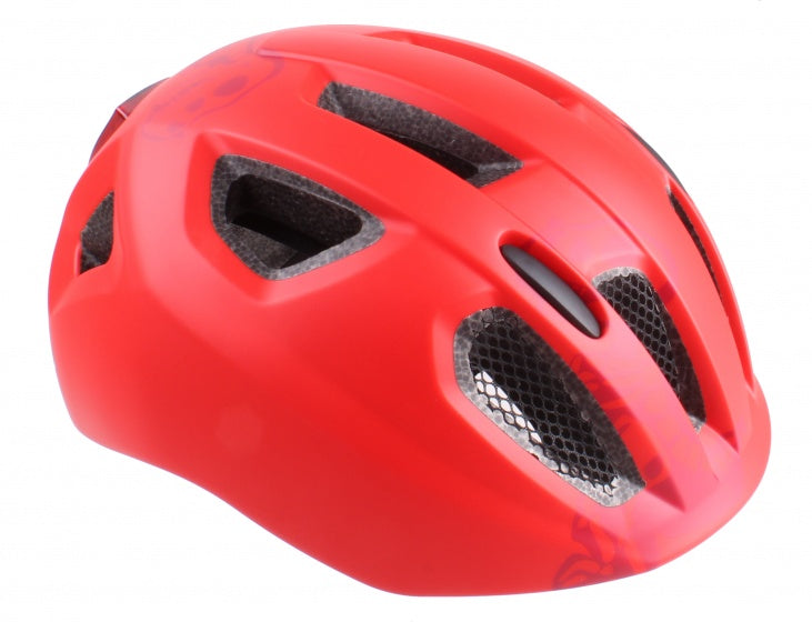 kinderhelm inmold nova junior 54-58 cm rood