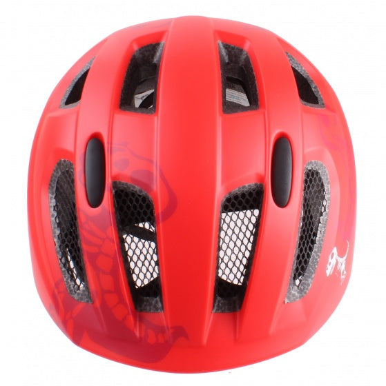 kinderhelm inmold nova junior 54-58 cm rood