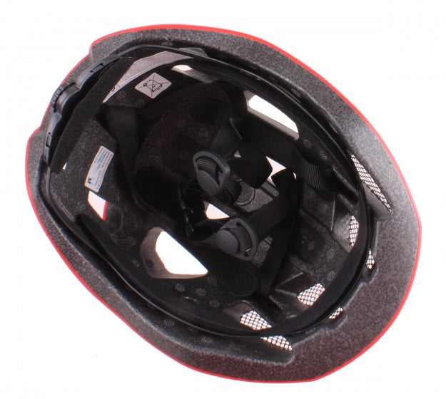 kinderhelm inmold nova junior 54-58 cm rood