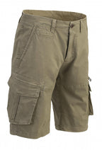 outdoorshort heren katoen kaki maat M
