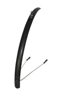 Qtcycletech Qt spatbordenset aluminium 36mm mat zwart
