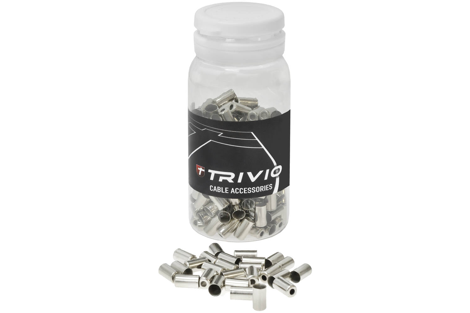 Trivio - ferrule ø5mm messing - 200 st.