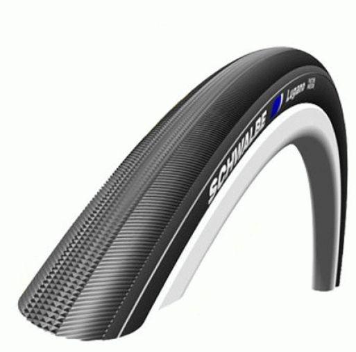 Schwalbe buitenband 22-622 race tube zwart lugano