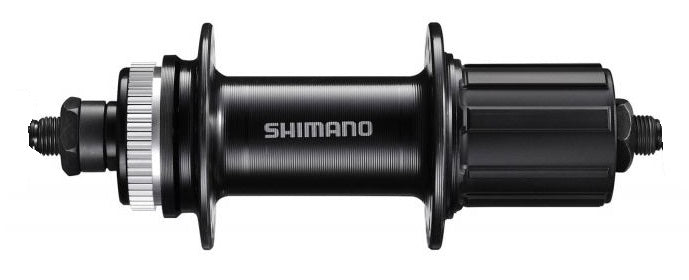 Shimano Fh-tx505 cassettenaaf 8/9/10 speed centerlock 32g zwart