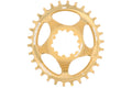 Blackspire - kettingblad snaggletooth oval sram spline 30 6mm offset goud