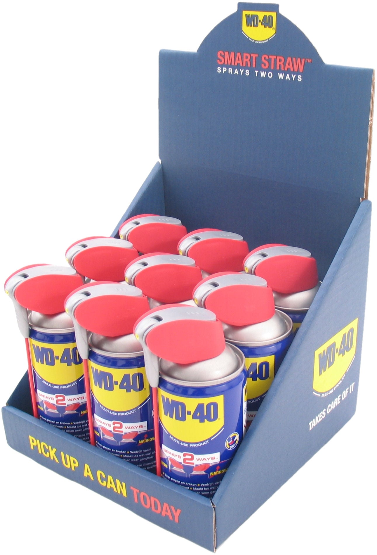 Kartonnen toonbankdisplay WD40 (leeg)