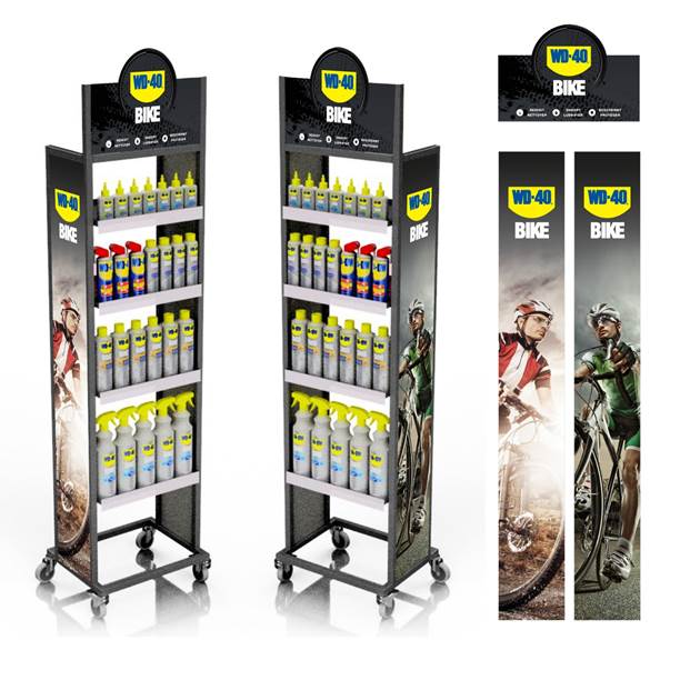WD-40 Bike Floor Display (LET OP: alleen te bestellen onder artikelnummer D999148C)