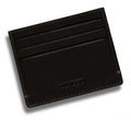pashouder Rfid 10 x 7,8 cm leer zwart