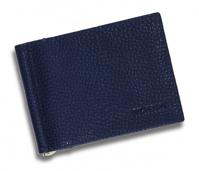 Dal negro Portemonnee Rfid 11,5 x 8,5 cm leer blauw