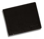 portemonnee Rfid 11 x 9 cm bruin leer