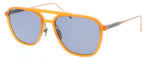 zonnebril DHS192 heren piloot RVS cat. 3 oranje