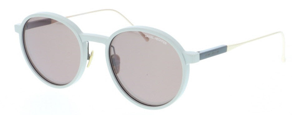 Daniel hechter Zonnebril DHS193 unisex rond RVS cat. 3 lichtgrijs