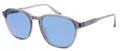zonnebril DHS204 heren vierkant cat. 3 grijs/blauw