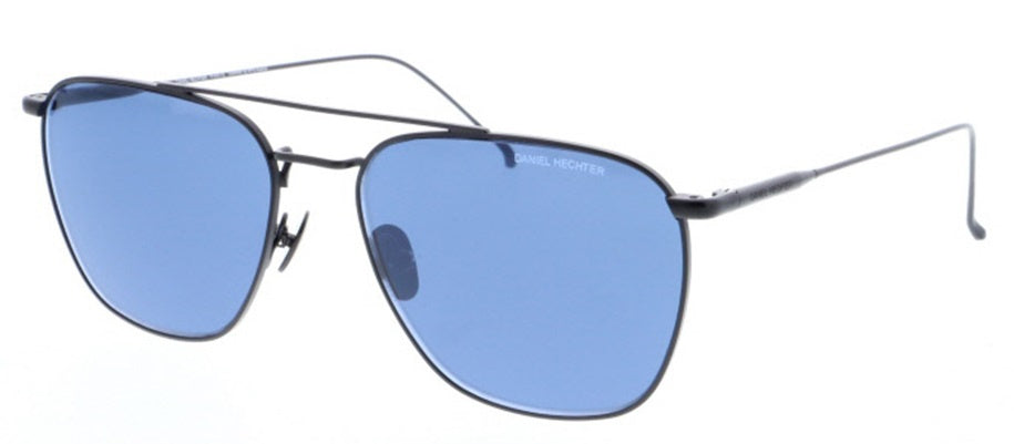 zonnebril DHS205 heren piloot RVS cat. 3 blauw