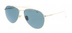zonnebril DHS206 heren cat.3 piloot goud/blauw