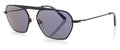 zonnebril DHS219 heren piloot RVS cat. 3 zwart
