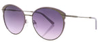 zonnebril DHS231 dames rond cat. 3 staal/glas paars