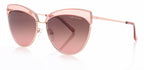 Daniel hechter Zonnebril DHS235 dames cat-eye RVS cat. 3 roze