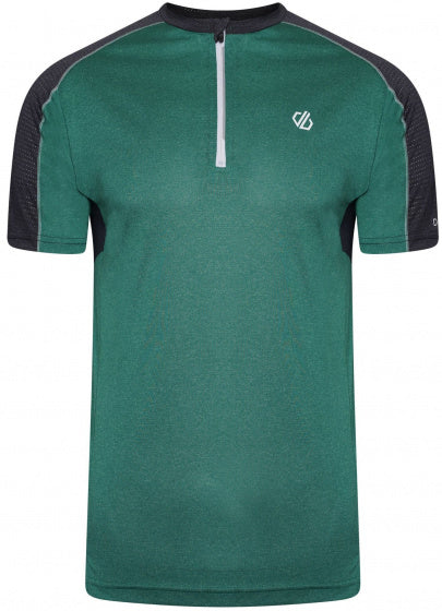 fietsshirt Aces II heren polyester groen maat XS