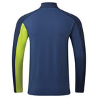 Dare 2b Longsleeve Depose heren polyester blauw/lime maat L
