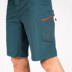 outdoorshort Tuned In II heren nylon/elastaan petrol mt 54