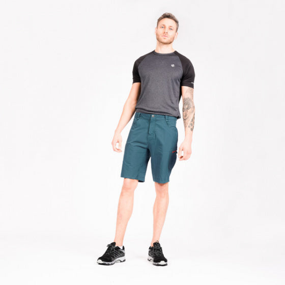outdoorshort Tuned In II heren nylon/elastaan petrol mt 54