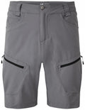 outdoorshort Tuned In II nylon/elastaan zilvergrijs mt 38