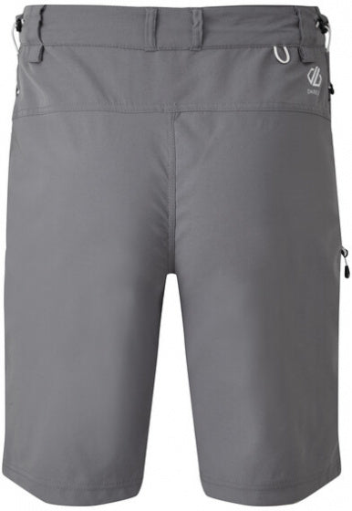 outdoorshort Tuned In II nylon/elastaan zilvergrijs mt 38