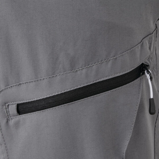 outdoorshort Tuned In II nylon/elastaan zilvergrijs mt 38
