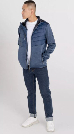 outdoorvest Narrative heren polyester blauw maat XL
