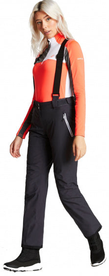 skibroek Effused dames polyester zwart maat 3XS