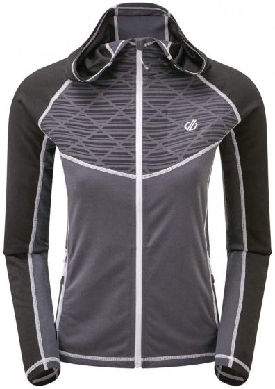 sportjack Pensive dames polyester zwart/grijs maat XXL