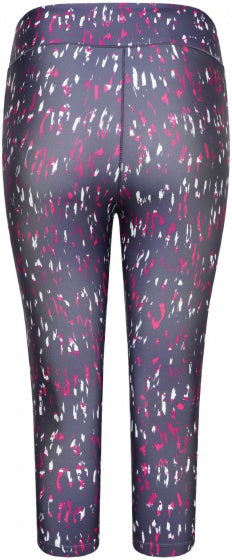 sportlegging Influential 3/4 dames polyester paars mt 46