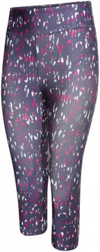 sportlegging Influential 3/4 dames polyester paars mt 34