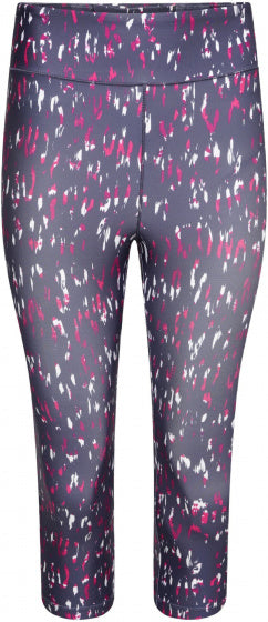 sportlegging Influential 3/4 dames polyester paars mt 34