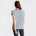 sportshirt Defy dames polyester grijs maat 46