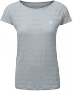sportshirt Defy dames polyester grijs maat 46