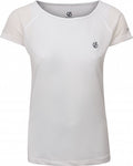 sportshirt Defy dames polyester wit maat 44