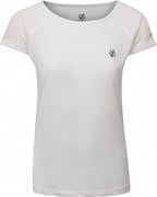 sportshirt Defy dames polyester wit maat 42