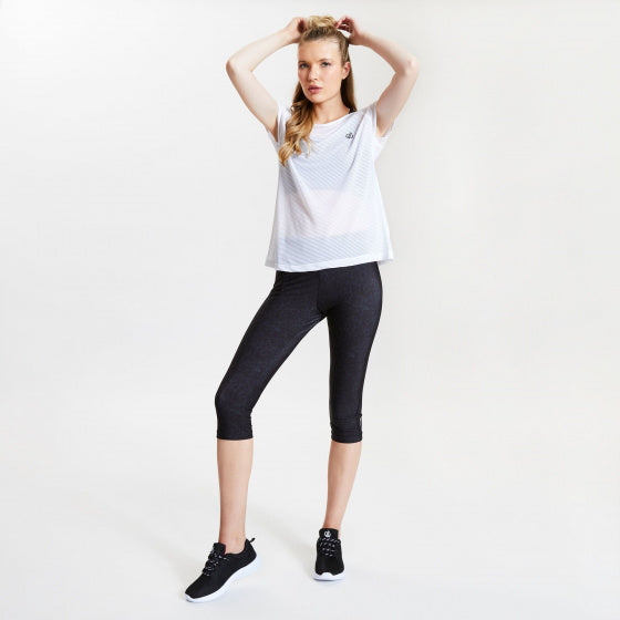 sportshirt Defy dames polyester wit maat 44