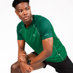 sportshirt Jenson Button heren polyester groen mt XS