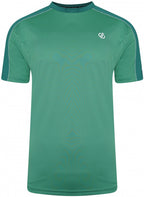 sportshirt Jenson Button heren polyester groen mt XS