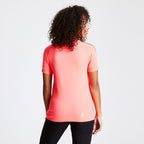 sportshirt Seamless dames polyamide zalmroze mt 36
