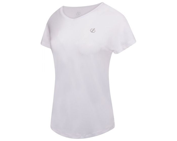 sportshirt Agleam dames polyester wit maat 34