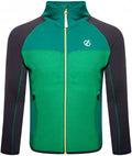 trainingsjack Except Core junior groen/antraciet mt 176