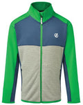 trainingsjack Except Core junior groen/donkerblauw mt 104