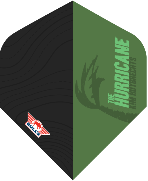 Bull's Player 100 Kim Huybrechts The Hurricane Green Std.